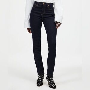 Madewell Mid Rise Stovepipe Jeans in Rinse Wash